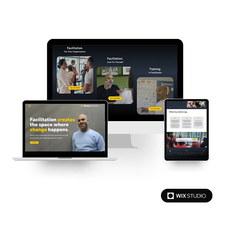 Michel Henrietta website designed by Vision Marketing